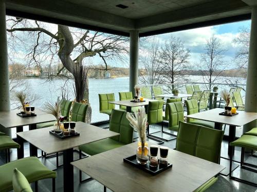 餐廳, Zweirad Hotel Lenne in 奧斯多夫