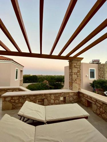 Balcony/terrace, Alkionides Villas in Lefki