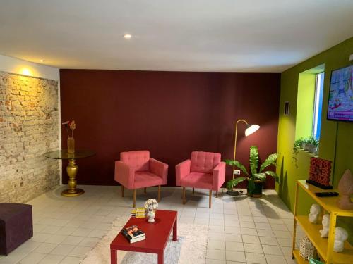 Közös társalgó / TV, Reef Hostel & Pousada in Boa Vista