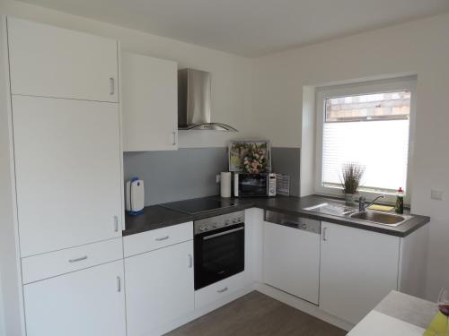 virtuve, Ferienhaus Schomaker in Rieste