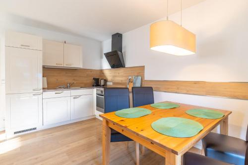 virtuve, Alpenliebe Ferienwohnung in Ofterschwang