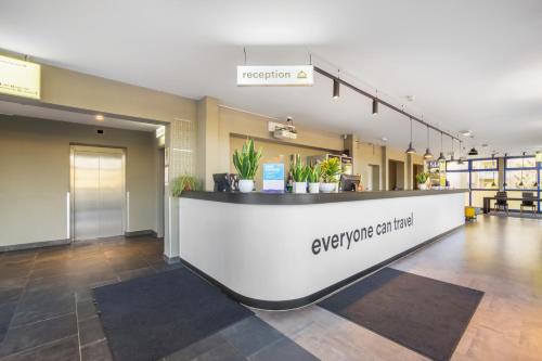 Előcsarnok, a&o Dresden Hauptbahnhof in Drezda