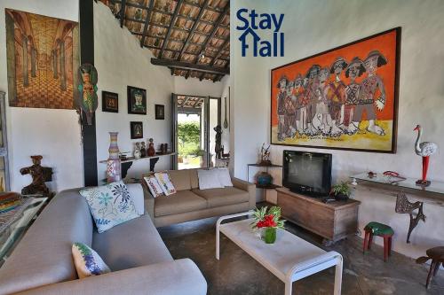 Refúgio Rústico-C/ Piscina-Serv de Limpeza e Cozinha-SH015