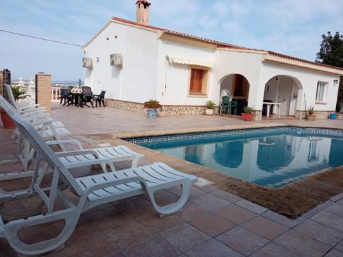 Belle villa à Oliva proche de la mer et de la montagne gîte à louer Fuente-Encarroz