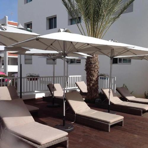 수영장, La Siesta Beach Resort in 모하메디아