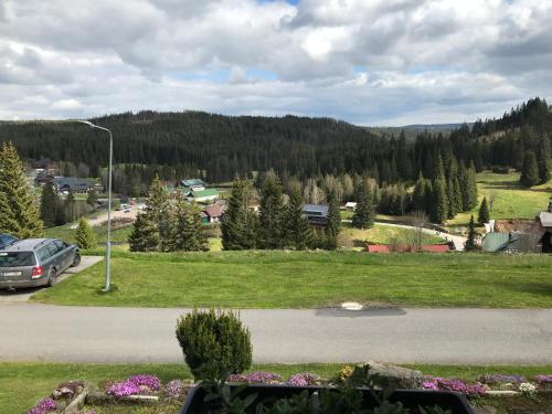 View, Apartman Na Kopecku in Modrava
