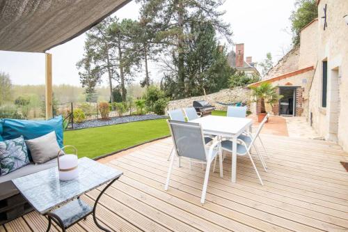 TROGLO DIT GITE 4 étoiles proche d'Amboise - Gîte tout confort gîte à louer Azay-sur-Cher