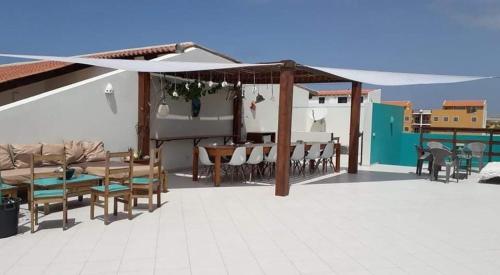 ระเบียง/ชานเรือน, B&B Sereia Azul Boa Vista in บัว เบนตูรา