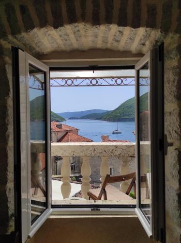 balkong/terrass, Gudelj Apartments in Perast