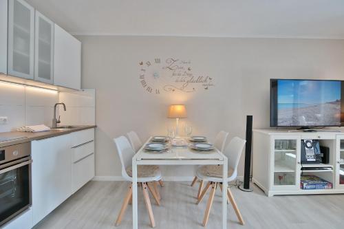 Køkken, Haus Hansastrasse 13 Haus Hansastrasse Appartement 17 in Scharbeutz