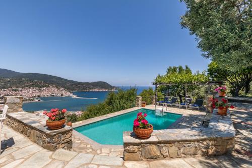 Villa Nina Skopelos- Private Pool - Magnificent Views - Accommodation - Skopelos Town