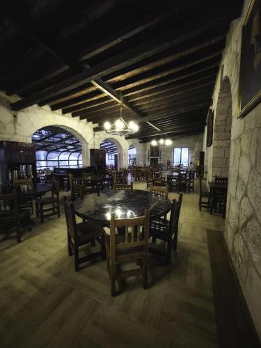 Restorāns, Hotel Hacienda San Miguel Regla in Sanmigela Regla