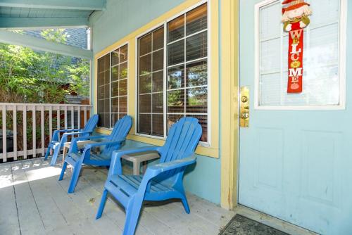 Erkély/terasz, Idle Hours Inn - 1945 by Big Bear Vacations in Big Bear City (CA)
