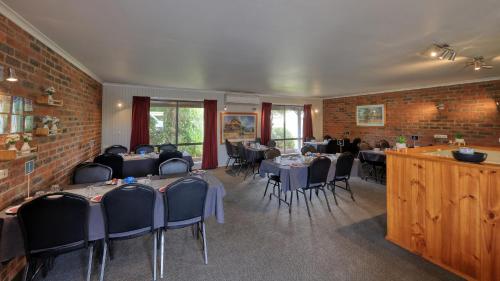 Étterem, Barham Riverland Motel in Barham