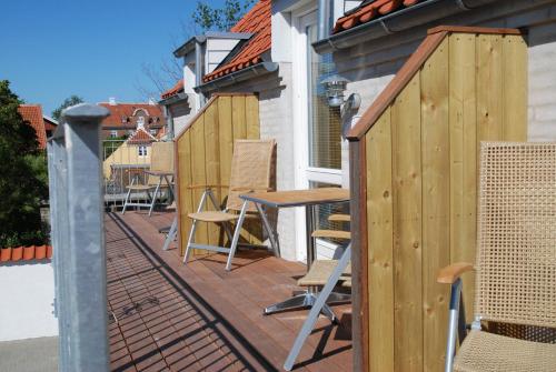Balcony/terrace, Strandvejen Apartment in Skagen