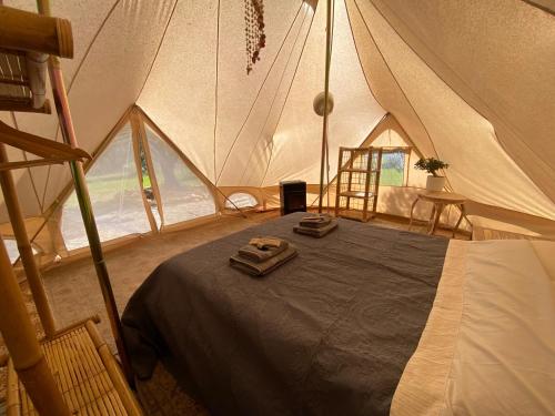 Paraiso Bell Tent - Glamping with Pool in Nature in Coll de l'Alba