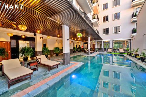 Swimming pool, Eco Lux Riverside Hotel & Spa in Thanh Ha