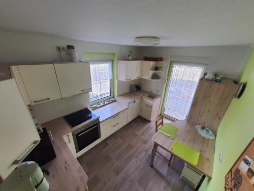 virtuve, Ferienhaus Am Pilgerweg in Laussnitz