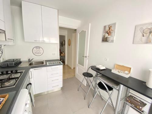廚房, Apartamento Plaza España Las Rozas (Apartamento Plaza Espana Las Rozas) in 羅薩斯