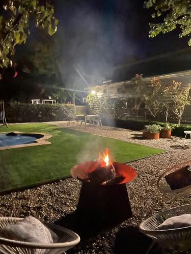 Swimming pool, Farm Stay MAPLE Cottage at Wilindi Estate in Hastings / Tyabb