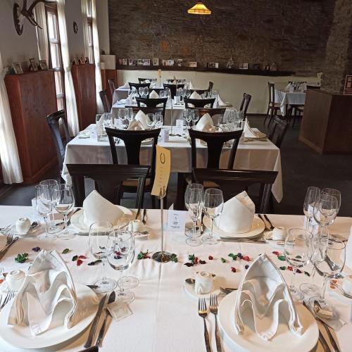 Restorāns, Hotel Mirador de Barcia in Ribeira Depikvina