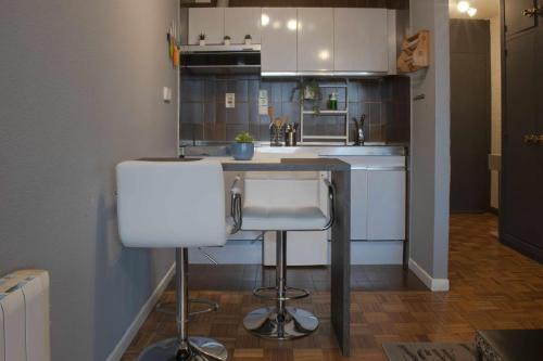 Konyha, Manzaneda Natura Apartaments T0 in A Pobra De Trives