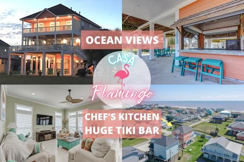 4Br 3Ba - Ocean Views - Walk 2 Beach - Tiki Bar - with Creek