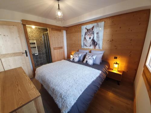 Le Repaire des Loups - Appart neuf 12 pers 4 chambres - location a la semaine in Montgellafrey