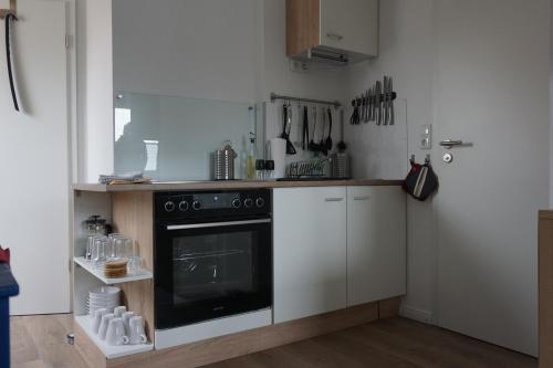 ห้องครัว, Gemütliche Apartments in der Heide (Gemutliche Apartments in der Heide) in ซอลเทา