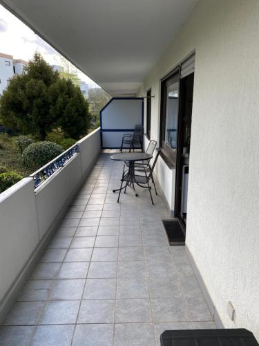 Rõdu/terrass, Haus Waldblick - Ferienwohnung Sonnenplätzchen, Bad Bergzabern (Haus Waldblick - Ferienwohnung Sonnenplatzchen, Bad Bergzabern) in Bad Bergzabern