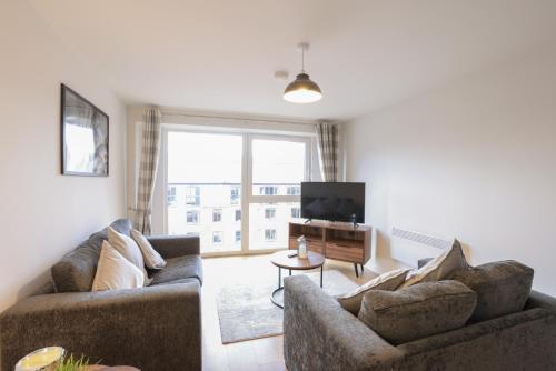 Southbank Leeds Apartment. New! With Free Parking, Leeds