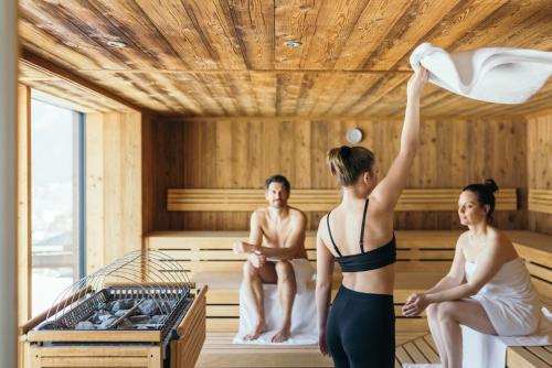 Sauna, Das Kaiserblick 4 Stern Superior in Ellmau