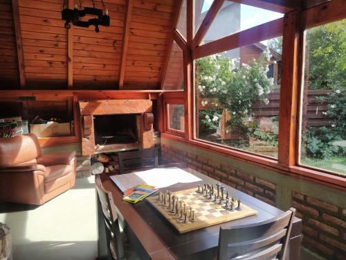 Habitacion privada en cabaña compartida "Los Cordobeses" (Habitacion privada en cabana compartida "Los Cordobeses") in 산 마르틴 데 로스 안데스