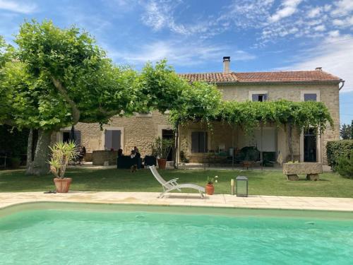 Mas provençal au goût du jour inoubliable gîte à louer La Belle de Cèze