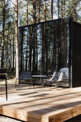 Balkons/terase, Stay ÖÖD Laheranna SUDU- with sauna (Stay OOD Laheranna SUDU- with sauna) in Kaberneeme