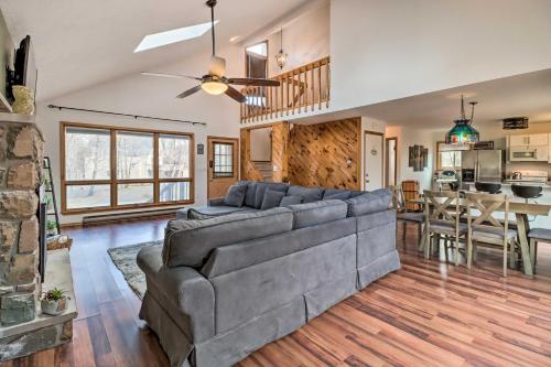 Tobyhanna Home with Game Room and Fire Pit in Tobyhanna, USA