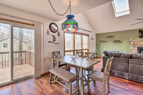 Tobyhanna Home with Game Room and Fire Pit in Tobyhanna, USA