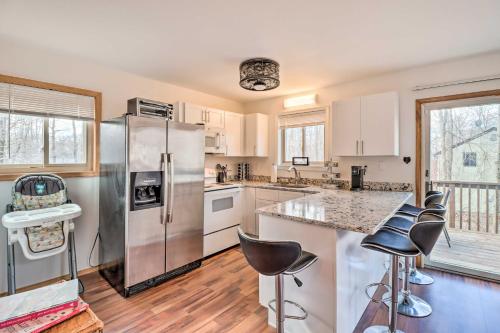 Tobyhanna Home with Game Room and Fire Pit in Tobyhanna, USA
