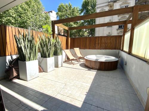 Banheira de hidromassagem, Ayres Apartments Palermo in Buenos Aires