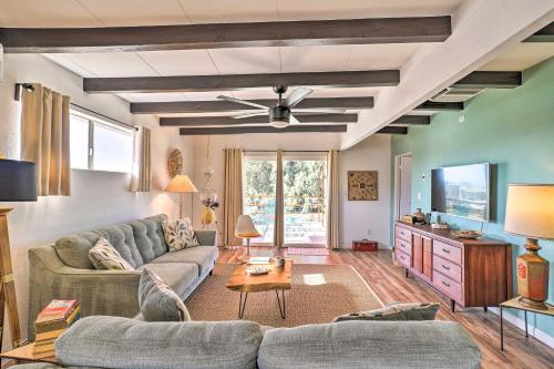 Pet-Friendly Home with Patios and Private Hot Tub! in Twentynine Palms, USA