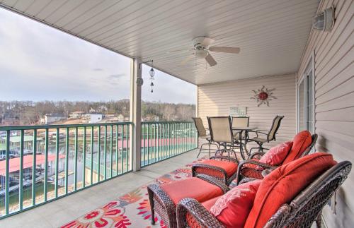 Furnished Balcony, Pool! Waterfront Lake Ozark Gem, Lake Ozark