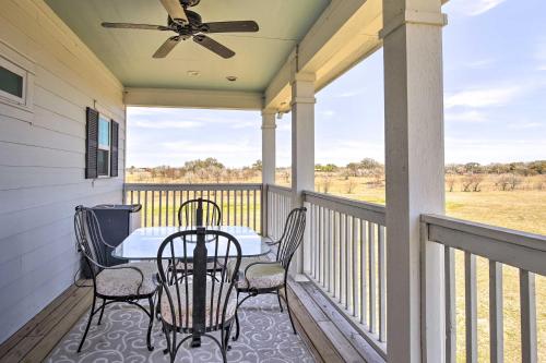 Spacious Texas Getaway with Fire Pit and Pond!