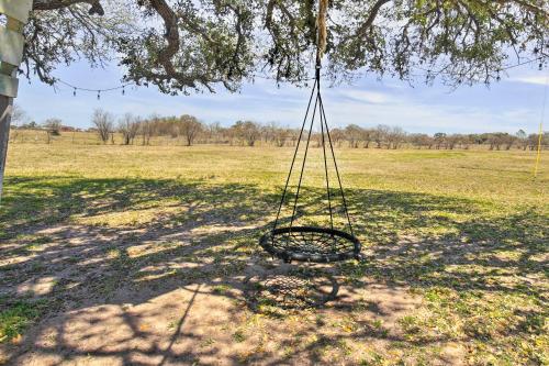 Spacious Texas Getaway with Fire Pit and Pond!