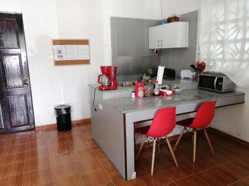 Kitchen, Casa Hostal Bouva in El Valle De Anton