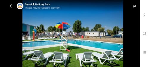 Seawick holiday park rental 2 bedrooms 6 berth