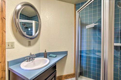 Bathroom, Luxury Log Black Hawk Retreat with Private Hot Tub! in Central City