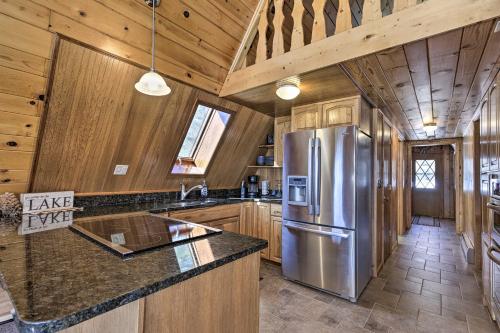 A-Frame Cabin with Private Boat Dock! in Park Falls, USA