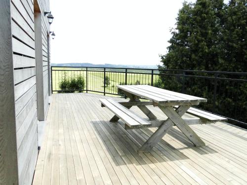 balkon/terras, Holiday Home A Pas de Loup in La Roche-en-Ardenne