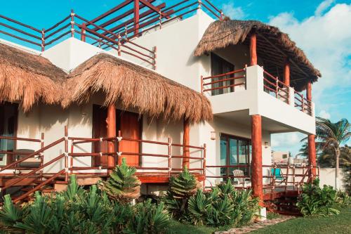 Villa with ocean view, pool, restaurant and rooftop, Isla Mujeres (zdjęcie 6)