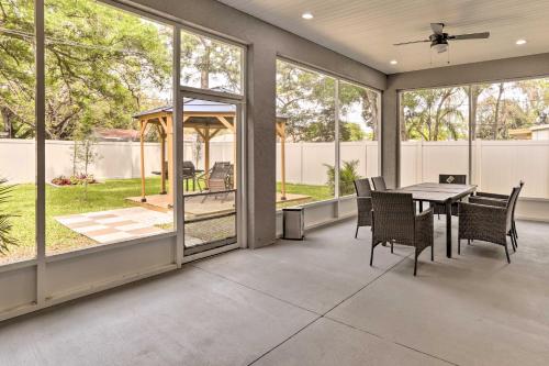 St Pete Escape with Patio and Yard 6 Mi to Beach